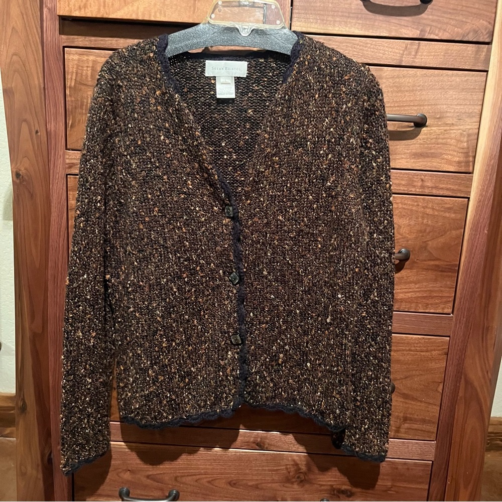 Susan Bristol button up sweater